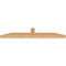 Ekena Millwork Portland Smooth Timber Gable Bracket, Western Red Cedar, 60"W x 10"H x 3 1/2"D x 3 1/2"F, 4/12 Pitch GBW060X10X0404POR00SWR - alternate 2